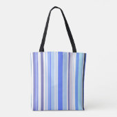 Trendy Modern Boho Chic Stripes Tasche (Rückseite)