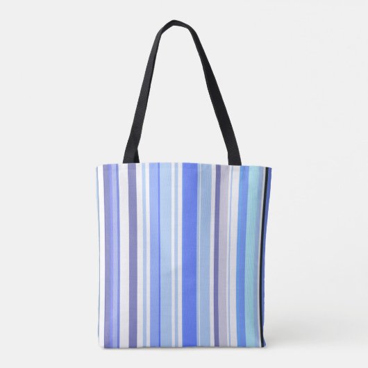 Trendy Modern Boho Chic Stripes Tasche (Rückseite)