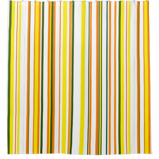 Trendy Modern Chic New Season Streifen Duschvorhang (Vorderseite)