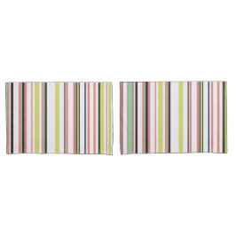 Trendy Modern Chic New Season Streifen Kissenbezug