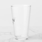 Trendy Modern Classic Personalisiert Zuhause Bar B Glas (Links)
