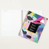 Trendy modern cool geometric planner planer (Anzeige)