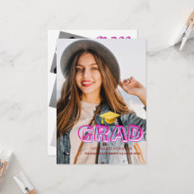 Trendy Modern Grad Photo Graduation 2026