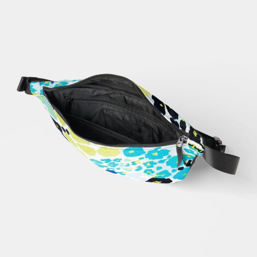 Trendy Modern Leopard Muster Bauchtasche (Offen)