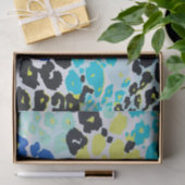 Trendy Modern Leopard Muster Seidenpapier (Geschenk)