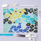 Trendy Modern Leopard Muster Seidenpapier (Handwerk)