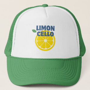 Trendy Modern Limoncello Liquor Truckerkappe