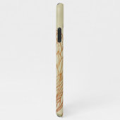 Trendy Modern Line Abstrakt Protea Botanisch iPhone Hülle (Rechte Seite)