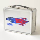Trendy Modern Metal Lunch Box (Vorderseite)