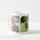 Trendy Modern Mother Best Mom Ever Keepsake Kaffeetasse (Vorderseite Links)