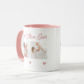 Trendy Modern Mother Best Mom Ever Keepsake Tasse (Vorderseite Links)