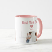 Trendy Modern Mother Best Mom Ever Keepsake  Tasse (VorderseiteRechts)