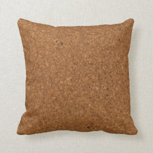 Trendy Modern Natural Cork Texture Kissen