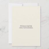 Trendy Modern Pickleball Ornament Rote Weihnachten (Rückseite)