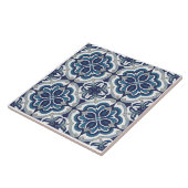 Trendy Modern Portugiesisch Tiles Azulejos Blue Fliese (Seite)