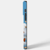Trendy Modern Rain Fish Case-Mate iPhone Hülle (Rückseite / Links)