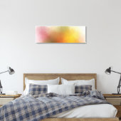 Trendy Modern Red Yellow Pink Green Blue Lila Leinwanddruck (Insitu (Schlafzimmer))