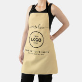 Trendy Modern Salon Logo Apron Schürze (InSitu)