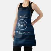 Trendy Modern Salon Logo Apron Schürze (InSitu)