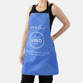 Trendy Modern Salon Logo Apron Schürze (InSitu)