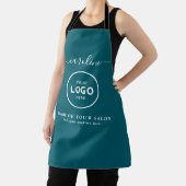 Trendy Modern Salon Logo Apron Schürze (InSitu)