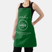 Trendy Modern Salon Logo Apron Schürze (InSitu)