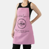  Trendy Modern Salon Logo Apron Schürze (InSitu)