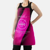 Trendy Modern Salon Logo Apron Schürze (InSitu)