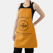 Trendy Modern Salon Logo Apron Schürze (InSitu)