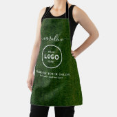  Trendy Modern Salon Logo Apron Schürze (InSitu)