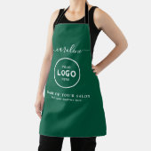 Trendy Modern Salon Logo Apron Schürze (InSitu)