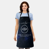  Trendy Modern Salon Logo Apron Schürze (Getragen)