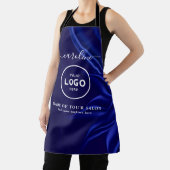 Trendy Modern Salon Logo Apron Schürze (InSitu)