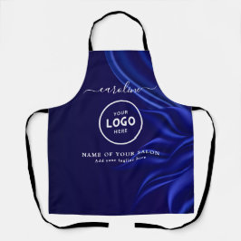 Trendy Modern Salon Logo Apron Schürze