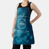 Trendy Modern Salon Logo Apron Schürze (InSitu)