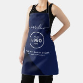 Trendy Modern Salon Logo Apron Schürze (InSitu)