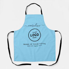  Trendy Modern Salon Logo Apron Schürze