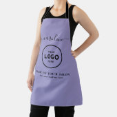 Trendy Modern Salon Logo Apron Schürze (InSitu)