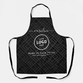  Trendy Modern Salon Logo Apron Schürze