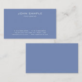 Trendy Modern Schlicht Beruflich Elegante Visitenkarte (Vorne/Hinten)