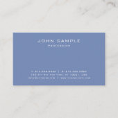 Trendy Modern Schlicht Beruflich Elegante Visitenkarte (Vorderseite)