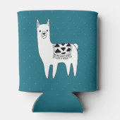 Trendy Modern Sketchy Aztec Llama Dosenkühler (Rückseite)
