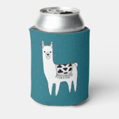 Trendy Modern Sketchy Aztec Llama Dosenkühler (Kanne Rückseite)