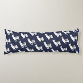 Trendy Modern Sketchy Aztec Llamas Seitenschläferkissen (Vorderseite)