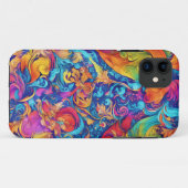 Trendy Modern Summer Garden Case-Mate iPhone Hülle (Rückseite (Horizontal))