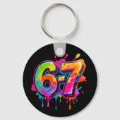 Trendy Modern Teen IYKYK 6-7 67 KeyChain Schlüsselanhänger (Vorderseite)