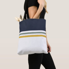 Trendy Moderne, einfache Streifen gestreift Tasche