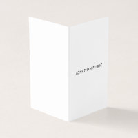 Trendy Moderne Minimalistisch Elegant geklappt