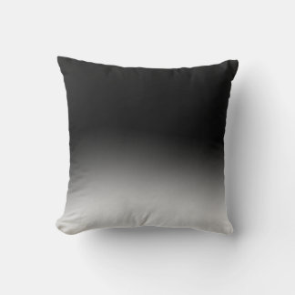 Trendy moderne schicke abstrakte Schwarz-Weiß-Ober Kissen