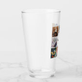 Trendy modernes 8 Monogramm der Foto-Collagen-| Glas (Rechts)